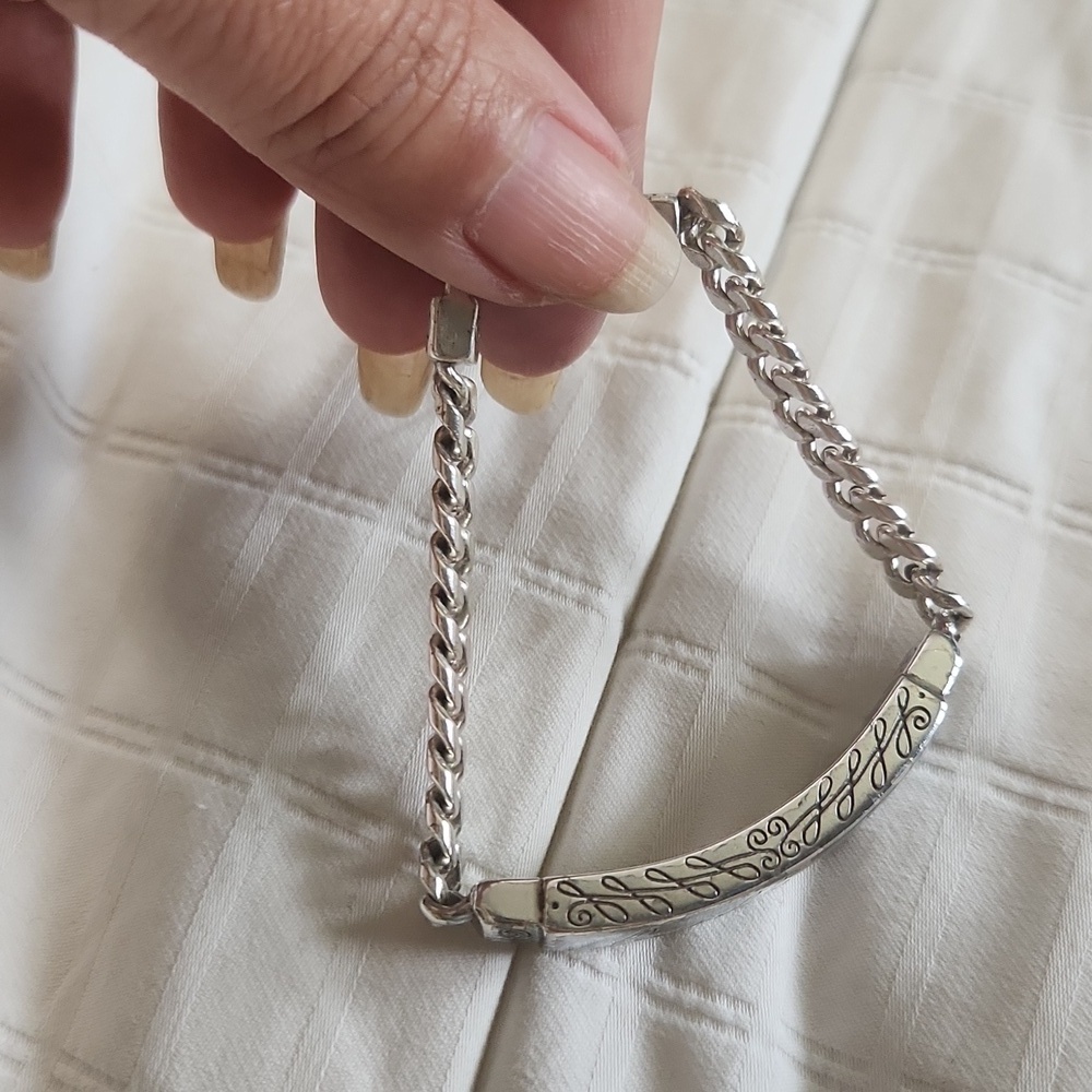 Brighton silver-plated Granddaughter ID bracelet - Picture 5 of 5